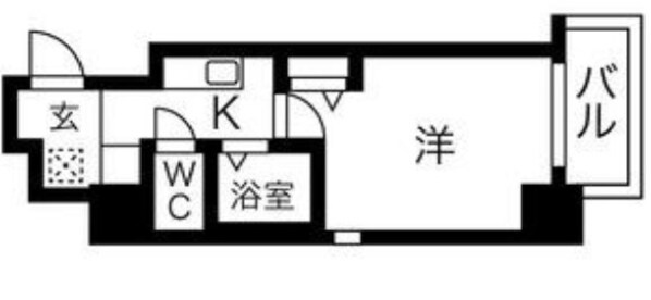 大国町駅 徒歩5分 2階の物件間取画像